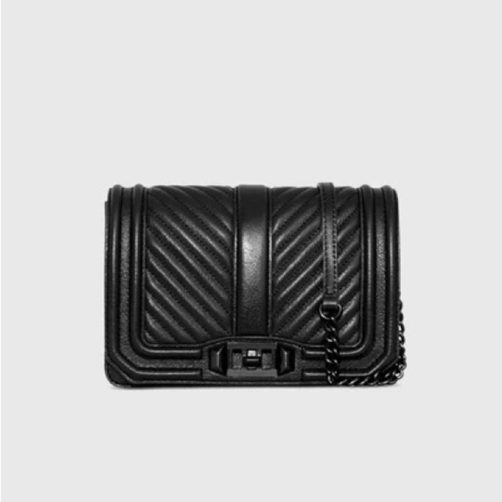 Rebecca Minkoff Chevron Quilted Cross Body Bag